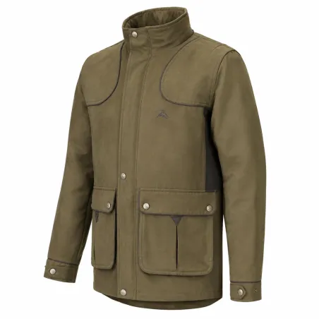 Veste Verney Carron La Ligne Valombre avec gilet marron