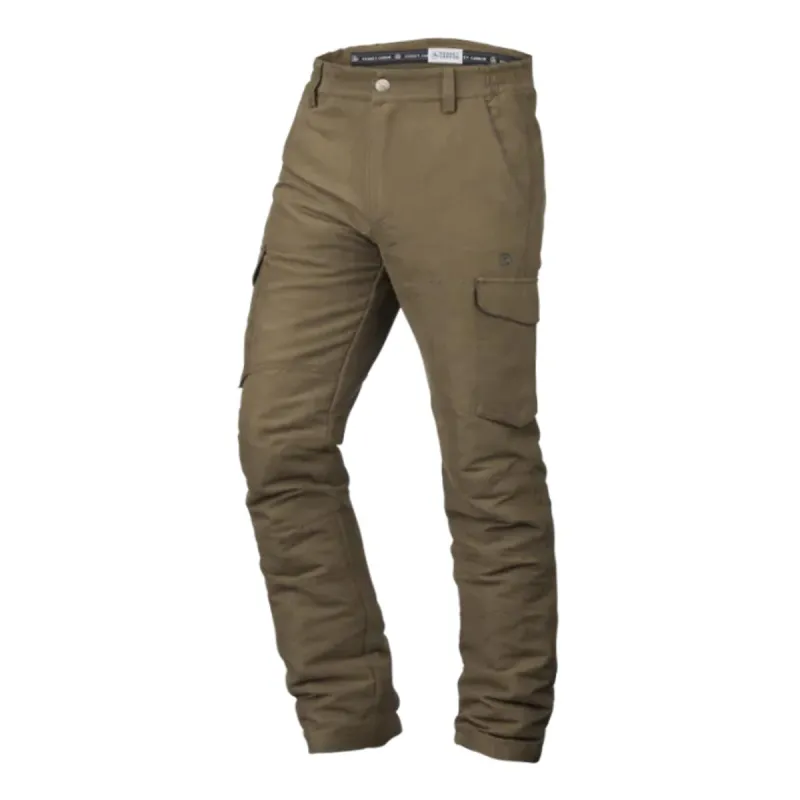 Pantalon Verney Carron La Ligne Valombre marron