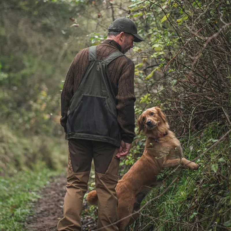 Gilet de chasse Atlas vert 2 poches - Confort et fonctionnalité