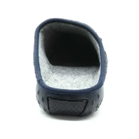 Chaussons mules Airplum Decycle marine - Made in France