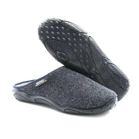Chaussons mules Airplum Decycle marine - Made in France