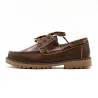 Chaussures bateau semelle crantée synthétique marron 40 à 46