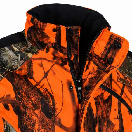 Veste de chasse Brocard Ghostcamo polyester blaze & black M à 5XL