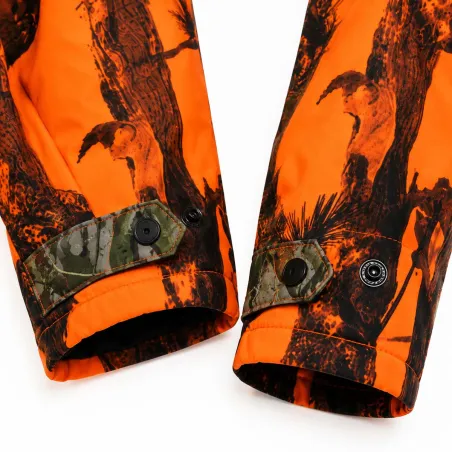 Veste de chasse Brocard Ghostcamo polyester blaze & black M à 5XL