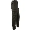 Pantalon Basic Idaho noir polycoton 6 poches | Ducatillon