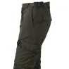 Pantalon Basic Idaho noir polycoton 6 poches | Ducatillon