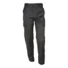 Pantalon Basic Idaho noir polycoton 6 poches | Ducatillon