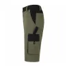 Bermuda de travail homme ULYSSE coton polyester kaki gris 38 à 50