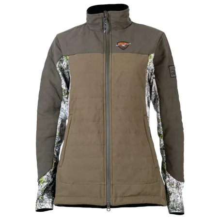 Veste Kate Femme Chasse Polyester Primaloft Gold Camo Ripper