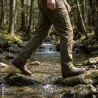 Pantalon de chasse Hyperstretch Savane 7 poches kaki T38 à 60