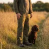Pantalon de chasse Hyperstretch Savane 7 poches kaki T38 à 60