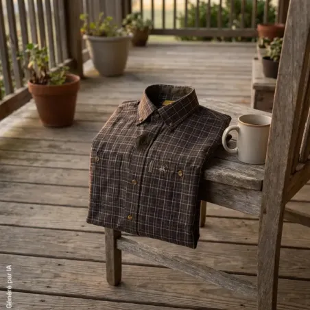 Chemise Verney Carron Vitry col boutonné
