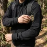 Sweat Militaire Spider Noir - Homme - Manches Longues - DCA France
