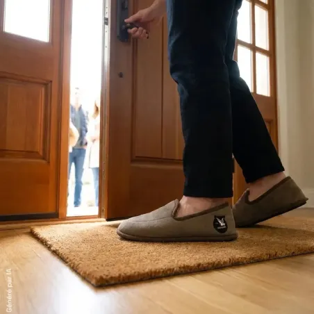 Chaussons Mule Homme Chevignon Freinis - Édition Limitée Taupe
