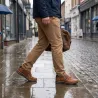 Chaussures Dayne marrons en cuir pour homme - Confort et imperméabilité TEX