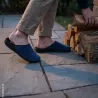 Chaussons Mules Clot Bleus - Made in France