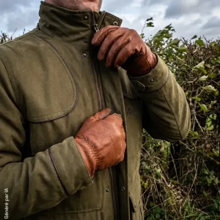 Veste Verney Carron La Ligne Valombre avec gilet marron