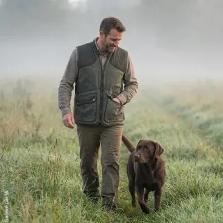 Gilet de Chasse Verney Carron La Ligne Beauregard vert