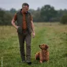 Gilet matelassé-tricot Deerhunter Moor vert