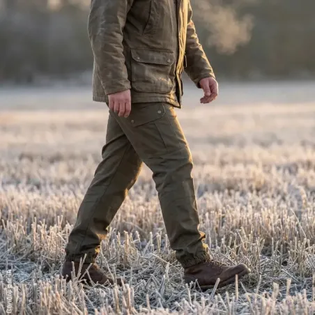 Pantalon de chasse treillis kaki