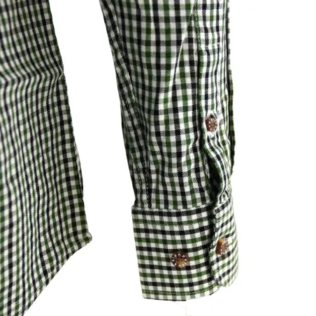 Chemise Percussion tradition 100% coton col boutonné