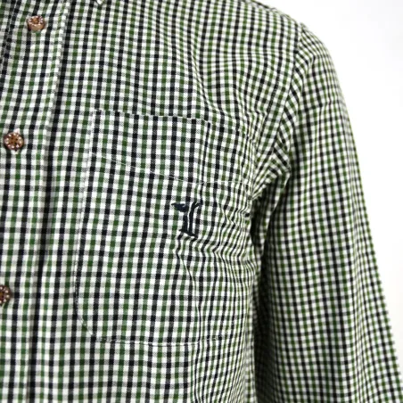 Chemise Percussion tradition 100% coton col boutonné