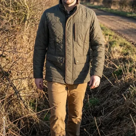 Veste Homme déperlante Percussion Stalion marron TM à 4XL