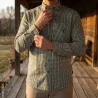 Chemise Percussion tradition 100% coton col boutonné