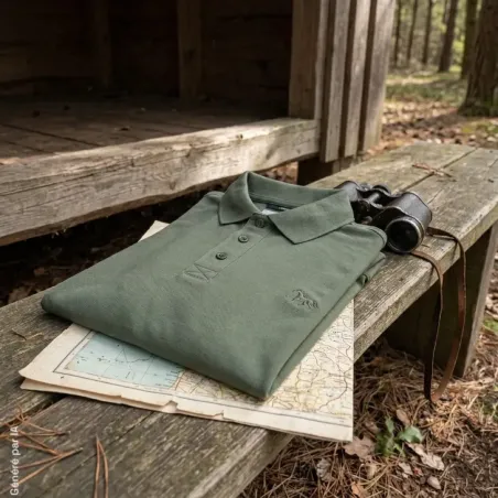 Polo Manches Courtes Verney Carron La Ligne Boisrond vert