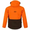 Veste enfant imperméable Ridge polyester orange vert 6 à 16 ans