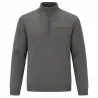 Pull zippé Verney Carron La Ligne Rocheval marron