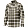Chemise à carreaux Verney Carron La Ligne Montarcy marron