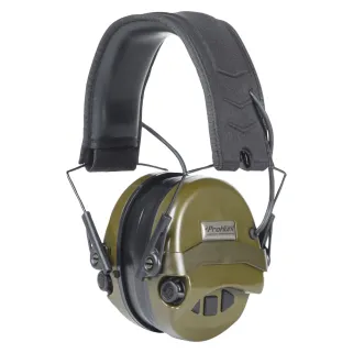 Casque Confort Kaki Stéréo HD Microphones Omnidirectionnels