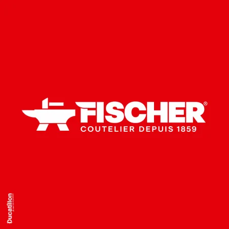 Fusil à aiguiser 30 cm manche bi-matière forme ovale