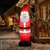 Décoration Gonflable Père Noël 150 cm - Extérieur & Intérieur