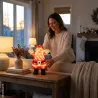 Décoration Père Noël Lumineux en Acrylique - 50 LED Blanches