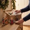 Set de Figurines de Nativité en Résine - 9 Pièces