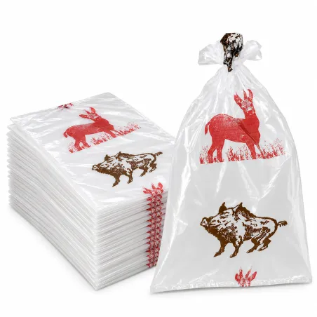 Sacs de transport venaison plastique 50 X 90 cm par lot de 250
