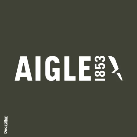 Bottes Aigle Parcours 2 kaki, semelle tridensité confort