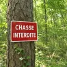 Chasse interdite Akilux 26x20 cm | Ducatillon