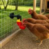 Abreuvoir automatique cage clapier volailles et oiseaux godet Ø3,8cm Olba