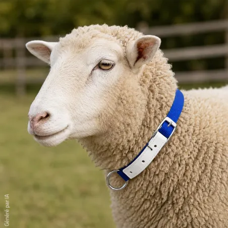  Collier moutons et chèvres nylon 