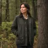 Veste femme coton ciré Kirkstall | Walker & Hawkes