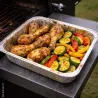 Barquette Aluminium pour Barbecue - 36x29x7,5cm
