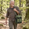 Sac à Champignons Vert avec Armature Anti-Écrasement