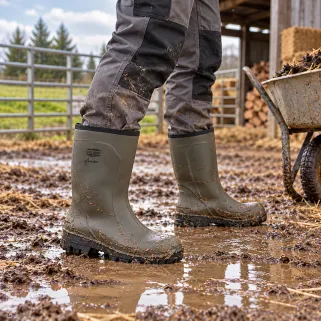 Demi-bottes Solidur Allworker O4 CI SR LG en PU, du 40 au 47