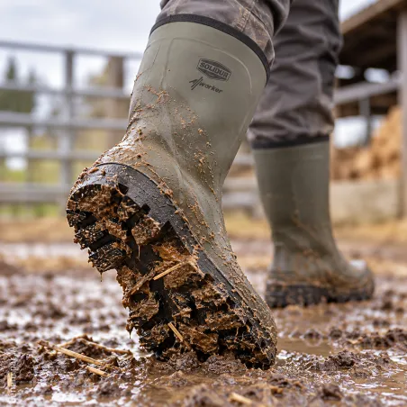 Demi-bottes Solidur Allworker O4 CI SR LG en PU, du 40 au 47
