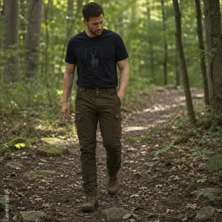 Pantalon de chasse Eagle imperméable et isolant | Ducatillon