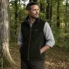 Gilet polaire Deerhunter Cumbria vert sans manches | Ducatillon
