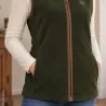 Gilet polaire femme Deerhunter Cumbria vert 360 g/m² | Ducatillon